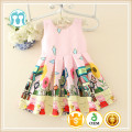 carton characters clothes cute patterns dresses pig printed for kids lovely pink garment adorable clothing